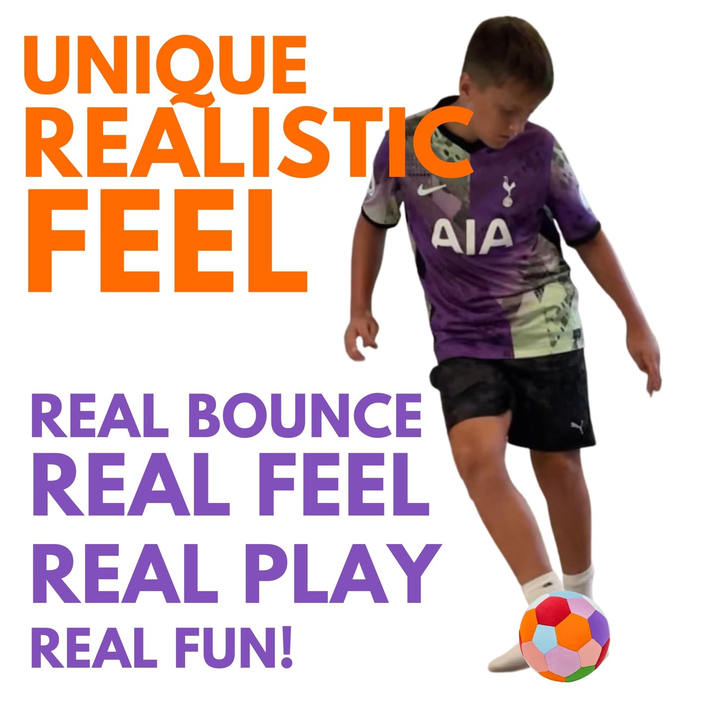 Safe Sport Gear The House Ball Size 4 – Original Soft Indoor Soccer Ball for Wall-Friendly Play