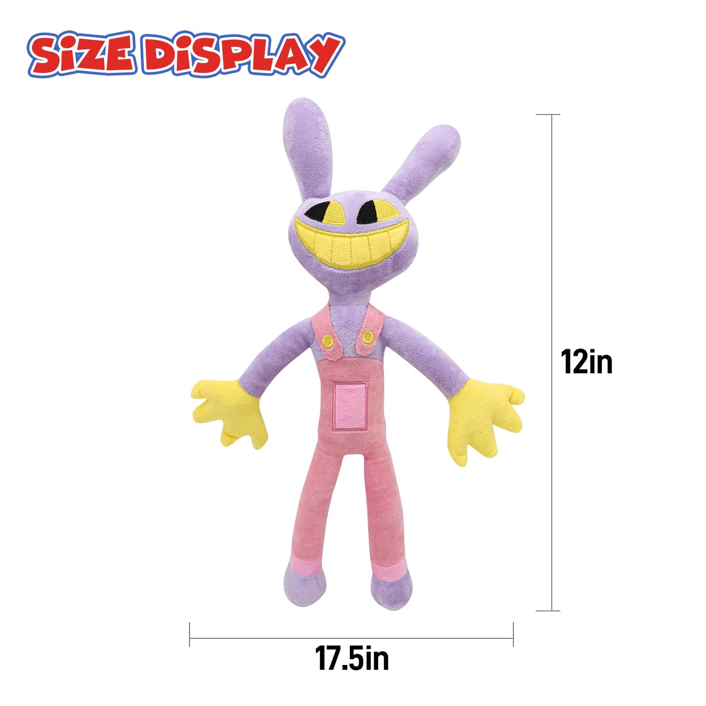 SAJISP The Amazing Digital Circus Pomni Plush – 4-Piece Soft Plush Set