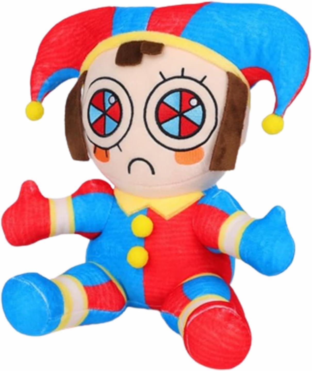 SAJISP Pomni Plush – 10.3-inch Amazing Digital Circus Plush Toy for Kids & Adults