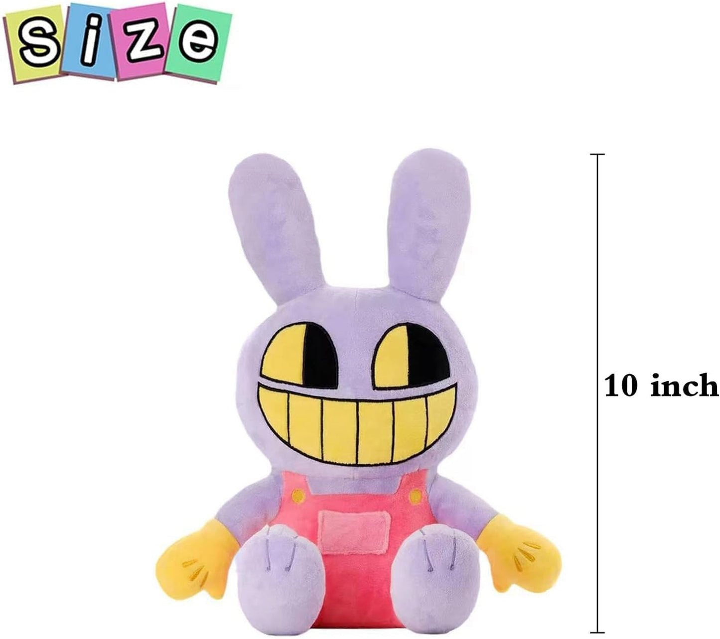 SAJISP Amazing Digital Circus Plush – 10-Inch Jax Plush Toy for Kids & Collectors
