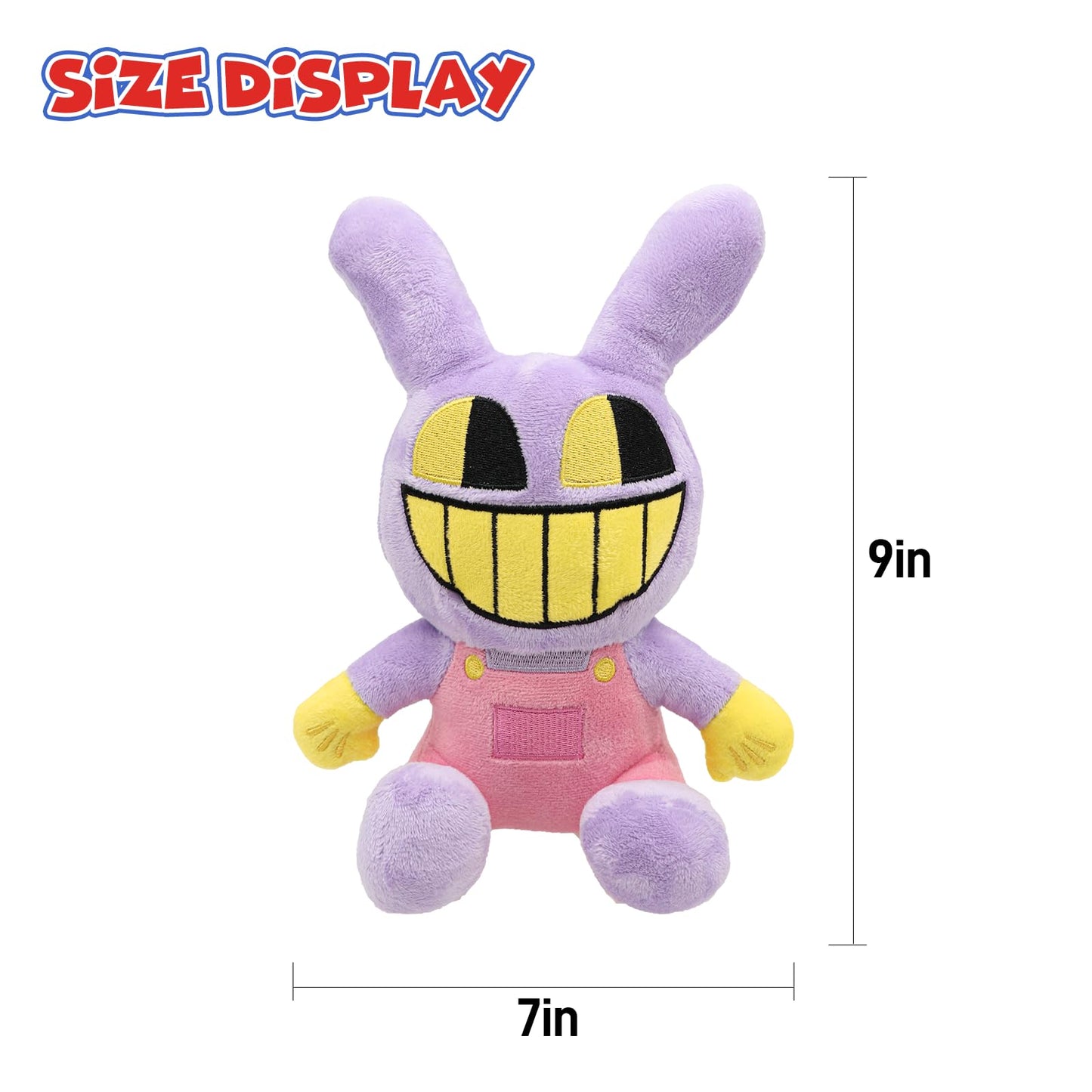 SAJISP The Amazing Digital Circus Pomni Plush – 4-Piece Soft Plush Set