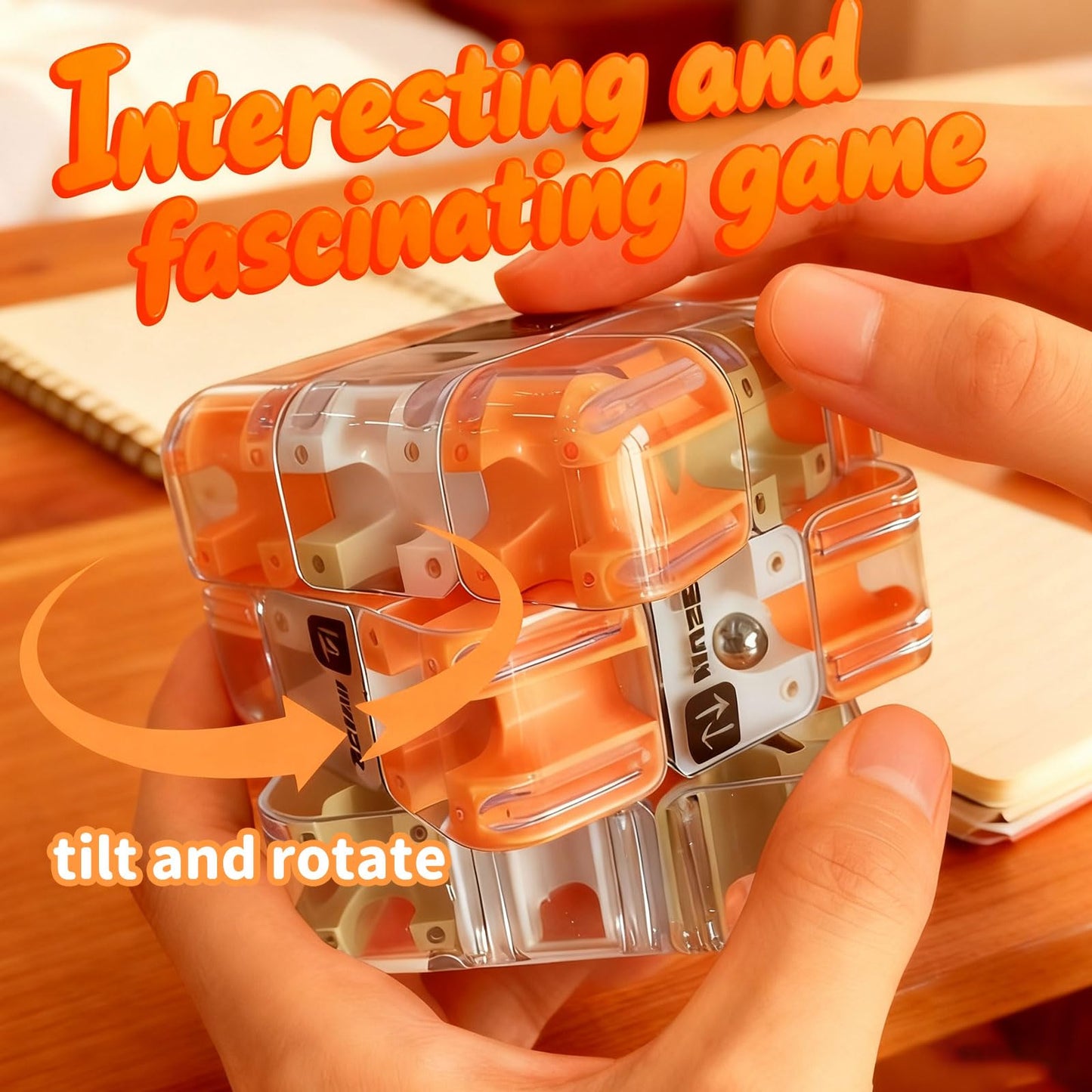 Sakiway Labyrinth 3D Puzzle Maze Cube – Brain Training & Family Fun
