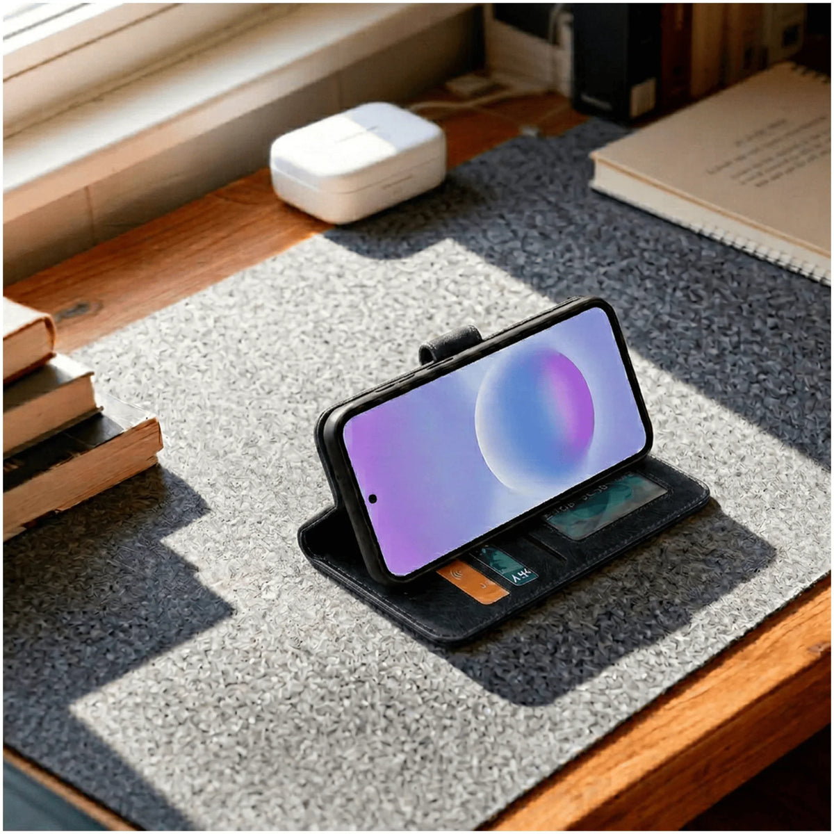 Samsung Galaxy A05S Book Flip Case Leather Wallet