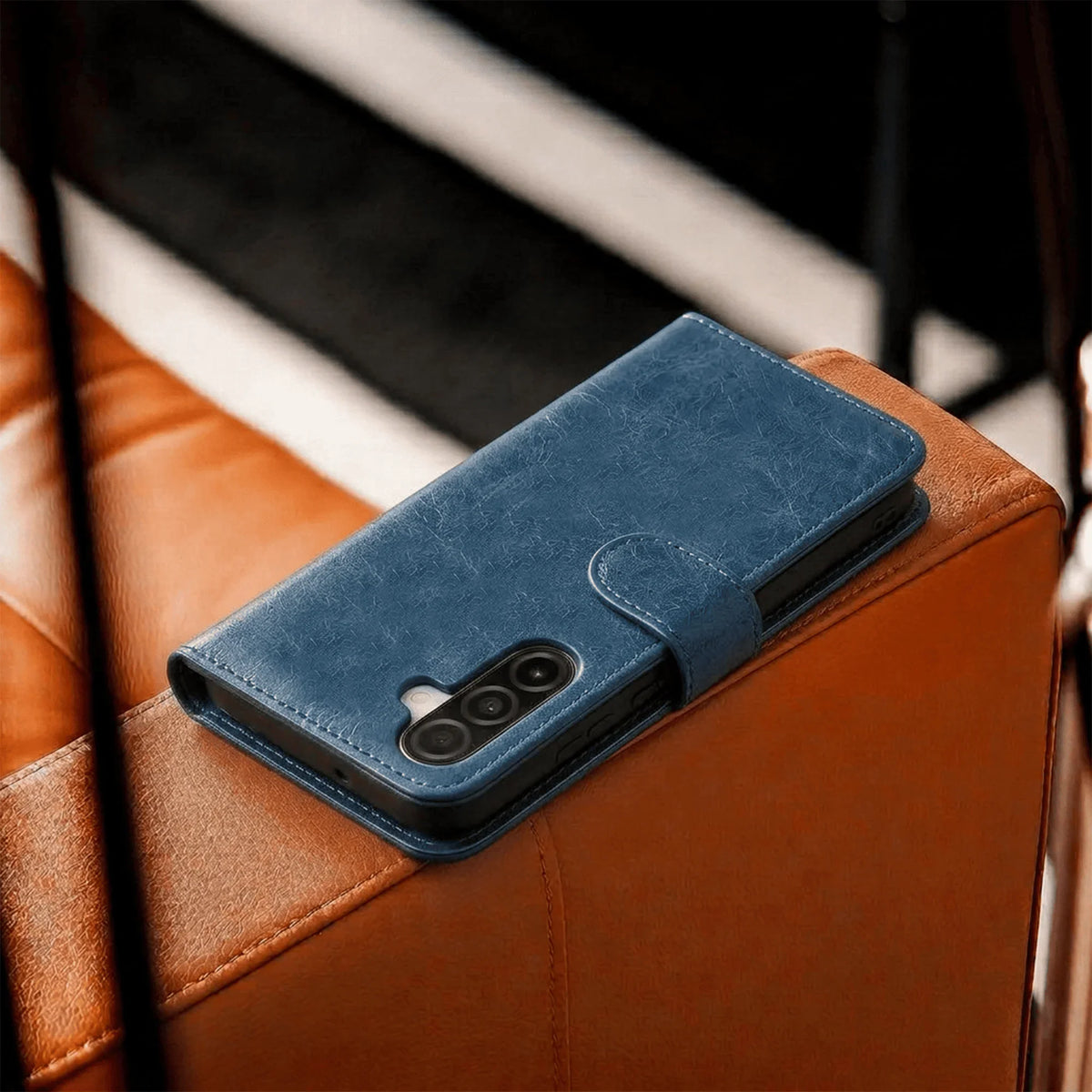Samsung Galaxy A15 Book Flip Case Leather Wallet