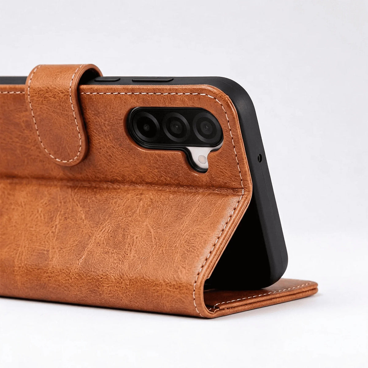 Samsung Galaxy A57 Book Flip Case Leather Wallet