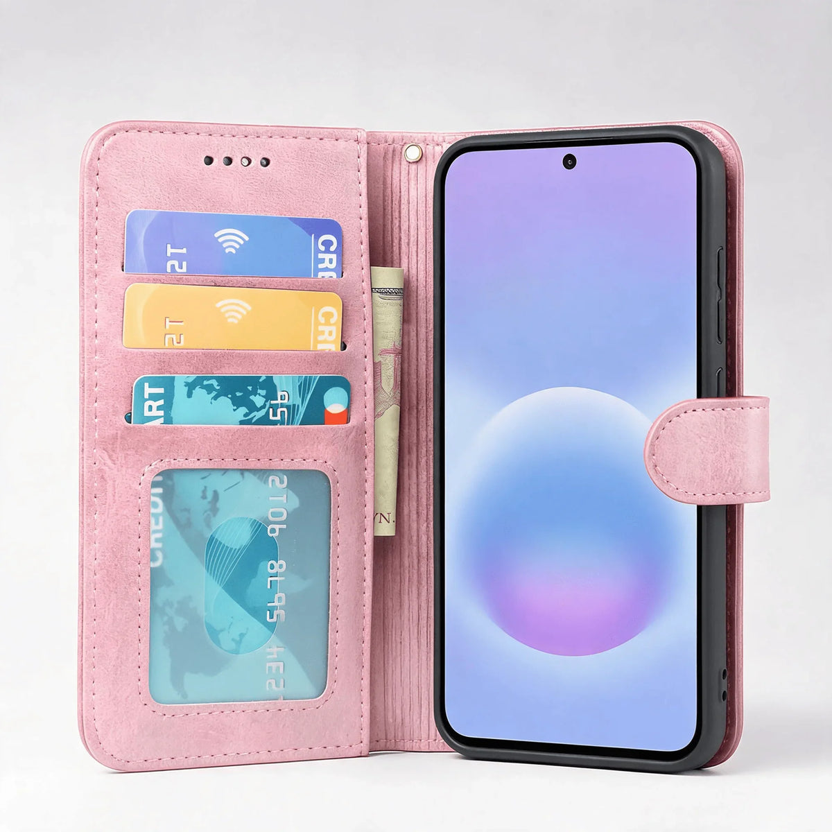 Samsung Galaxy A37 Book Flip Case Leather Wallet