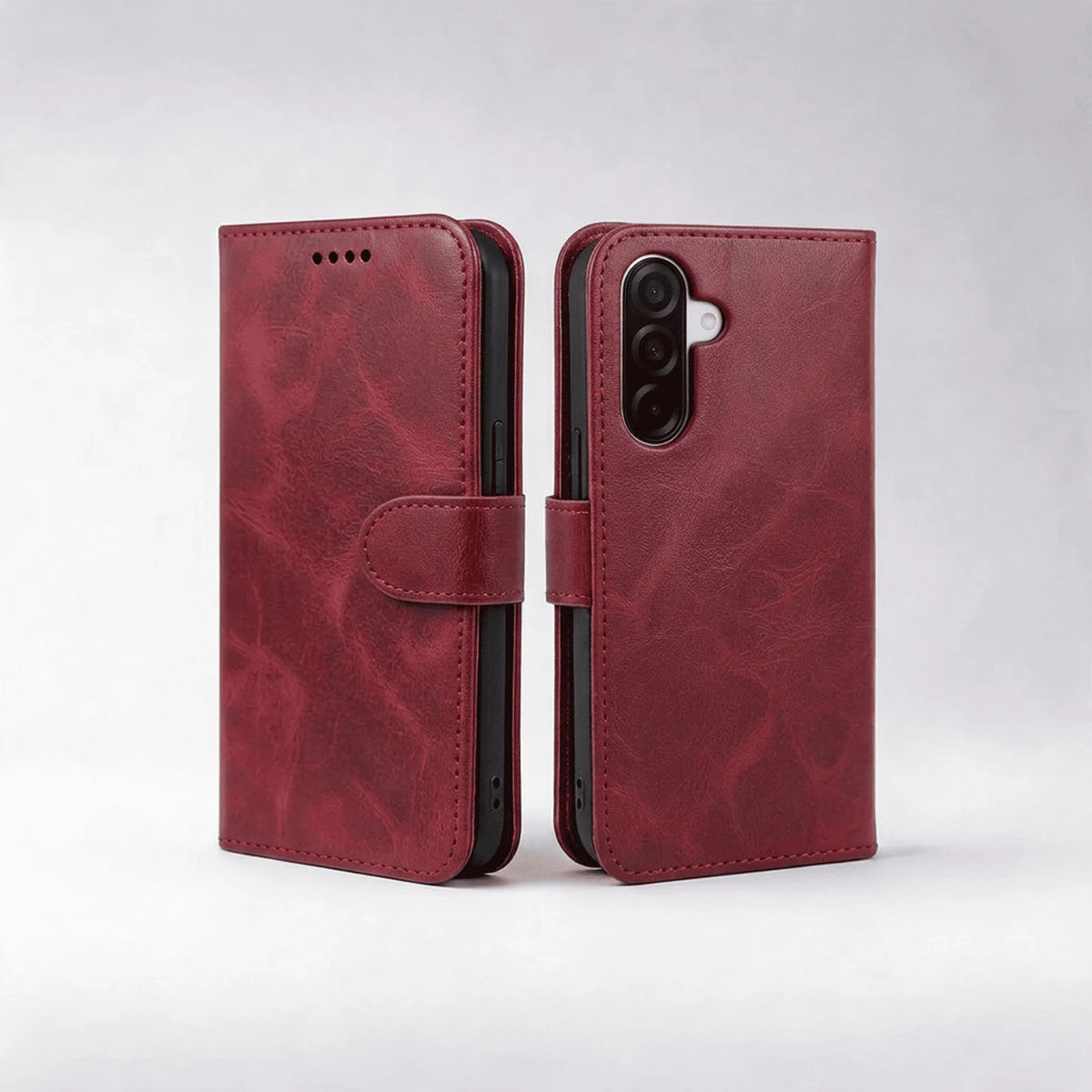 Samsung Galaxy A25 Book Flip Case Leather Wallet