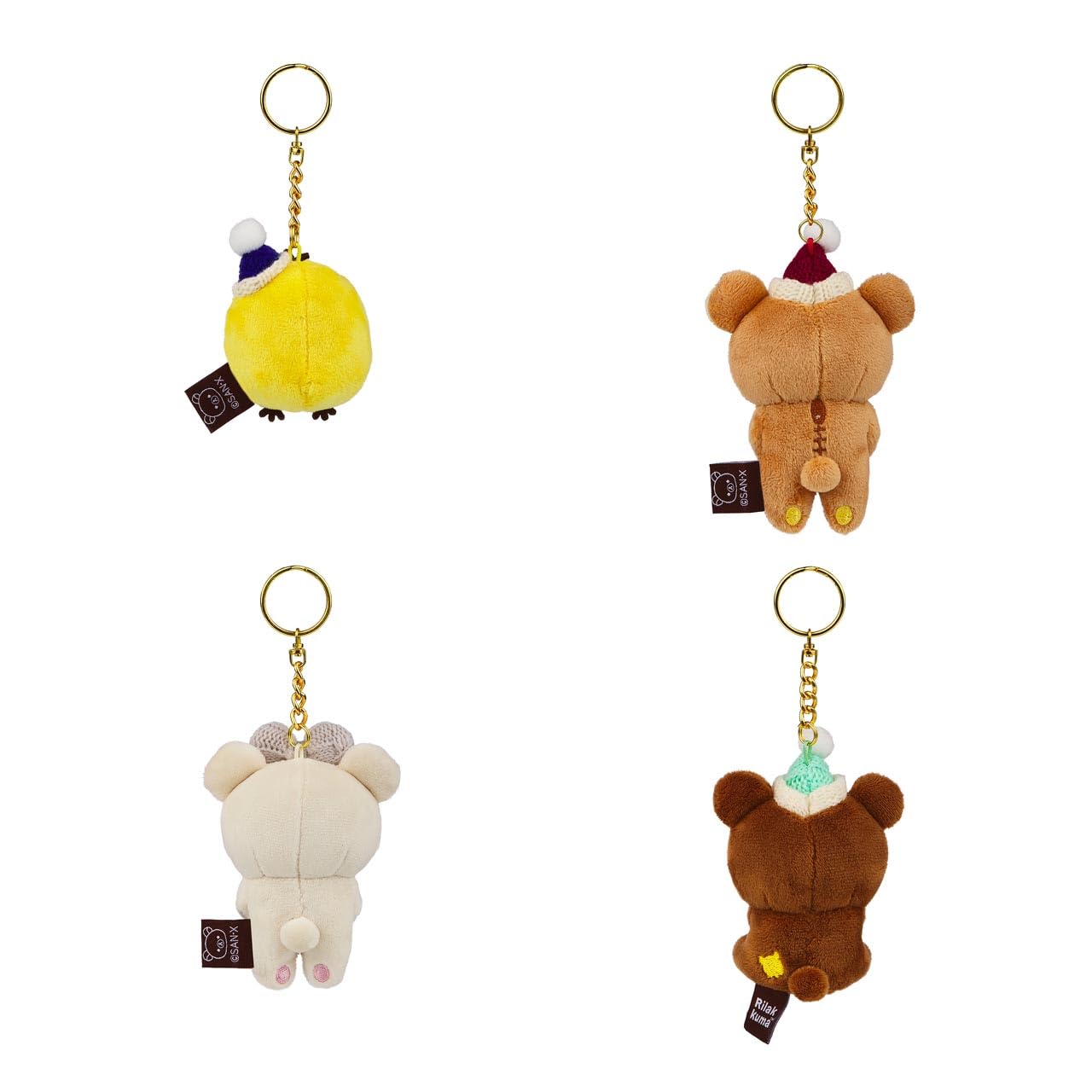 San-X Original Rilakkuma Holiday Series Blind Box – 1 of 4 Plush Collectibles