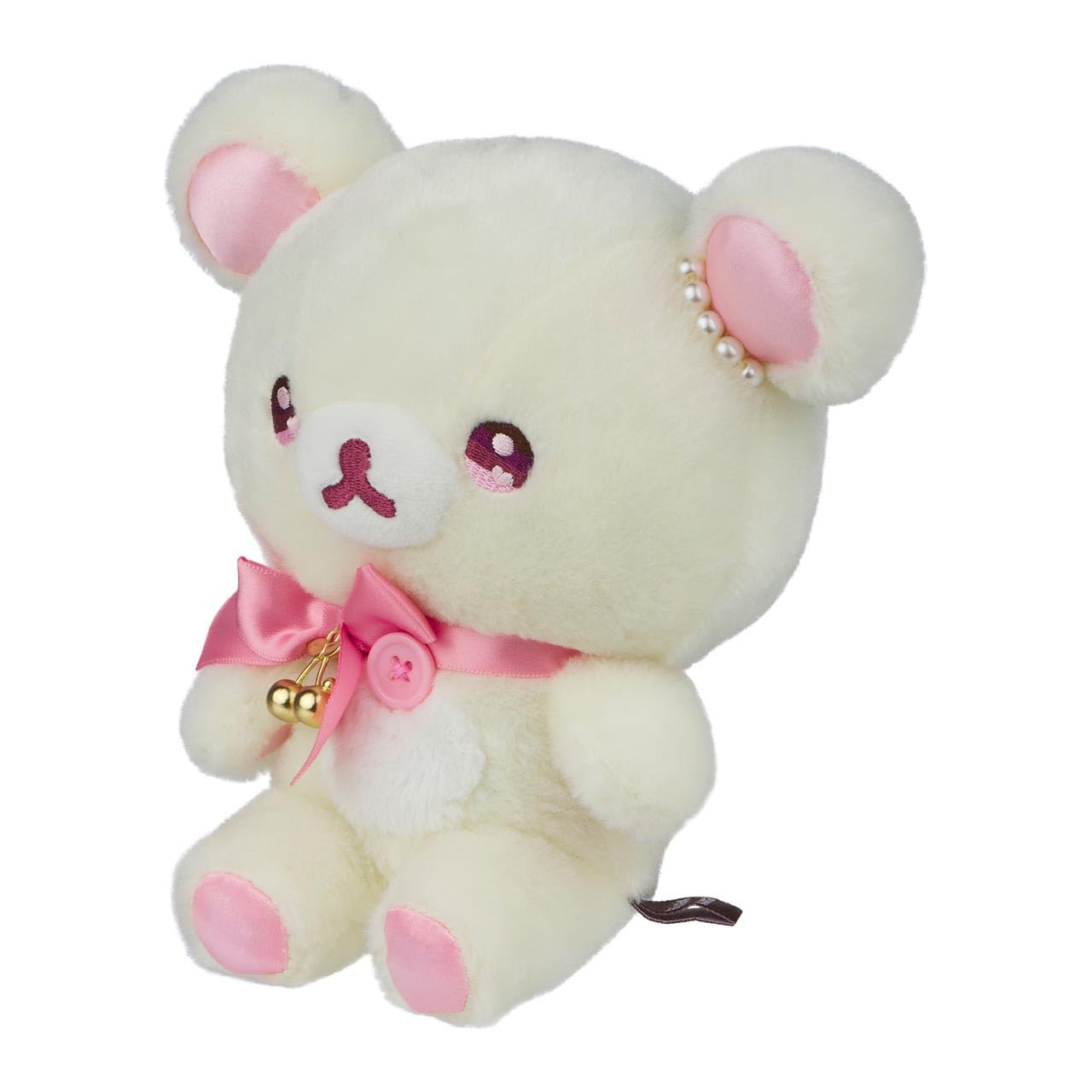 San-X Original Rilakkuma Korilakkuma Plush - Shining Jewel Cherry Series, 6-Inch