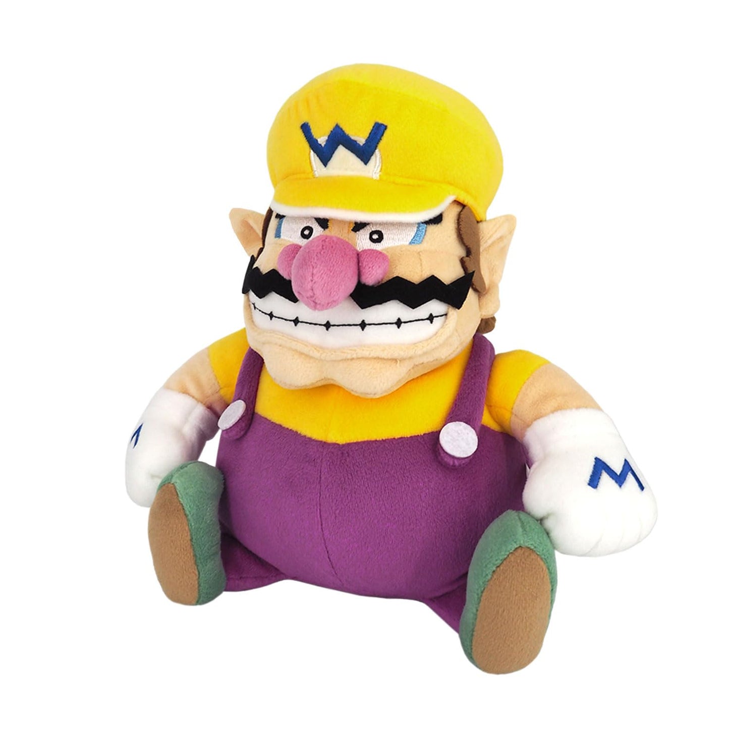 Sanei All Star Collection 10-Inch Wario Plush, Small | Soft & Collectible