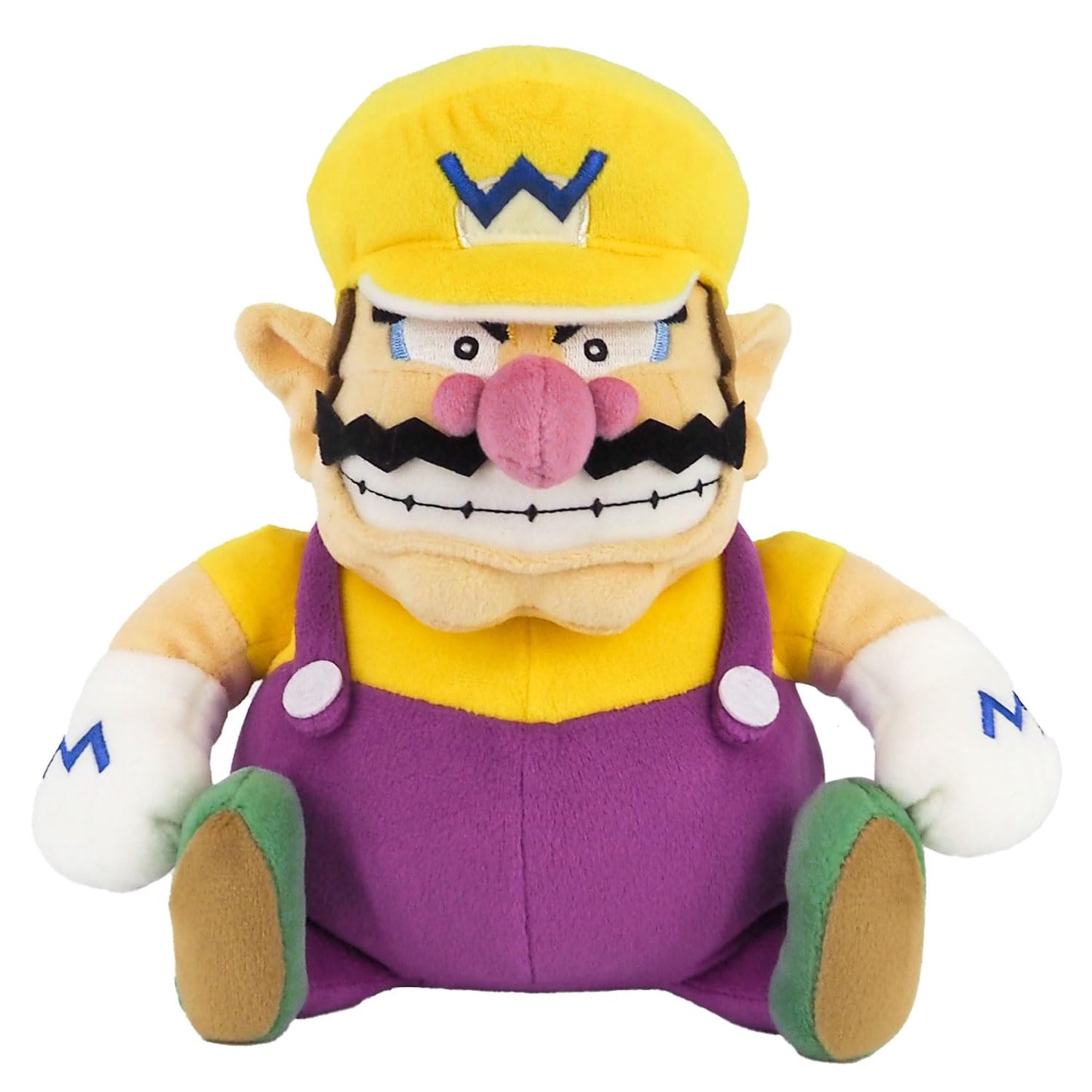 Sanei All Star Collection 10-Inch Wario Plush, Small | Soft & Collectible