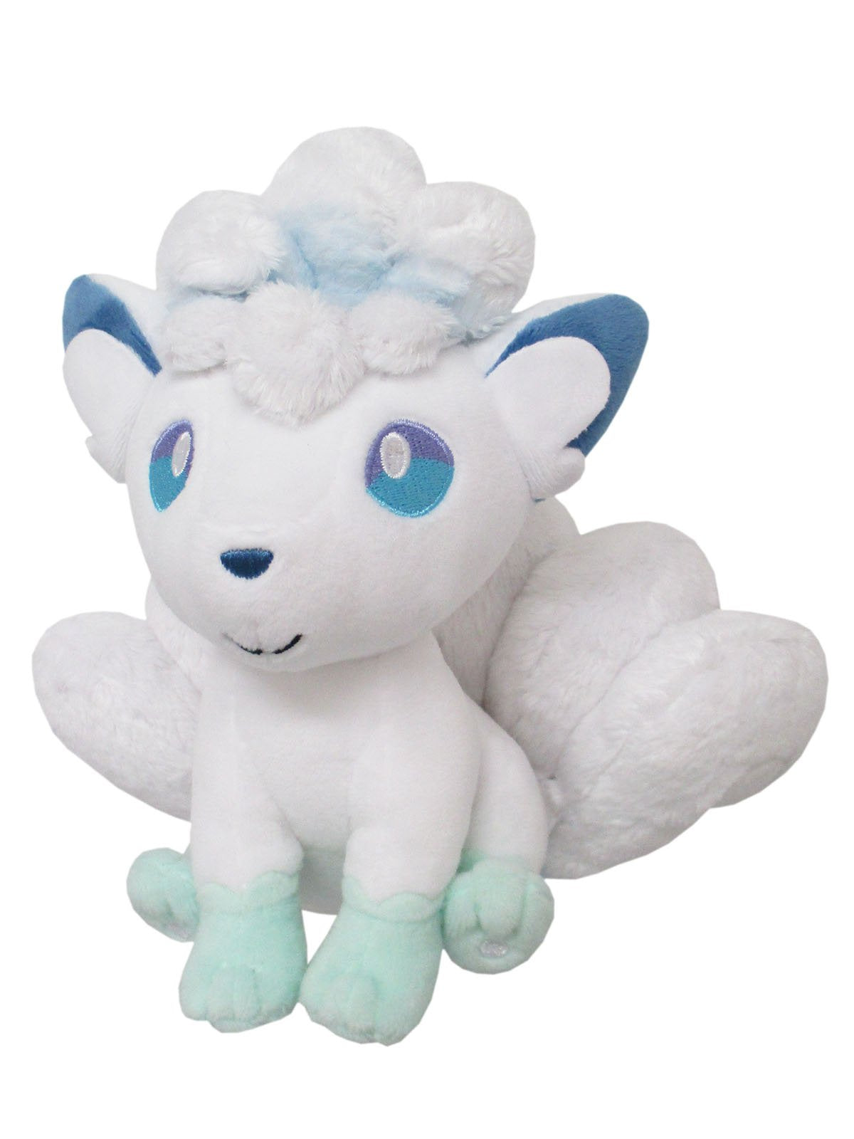Sanei PP61 Alolan Vulpix Plush – All Star Collection, Officially Licensed, 7 cm