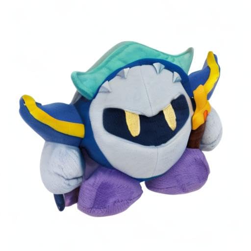 Sanei Kirby Adventure Series Meta Knight Plush – 8.5-Inch Soft Collectible | All Star Collection