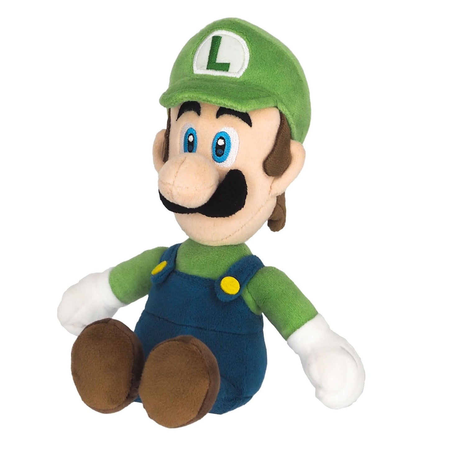 Sanei Super Mario All Star Luigi Plush – 10-Inch Collectible