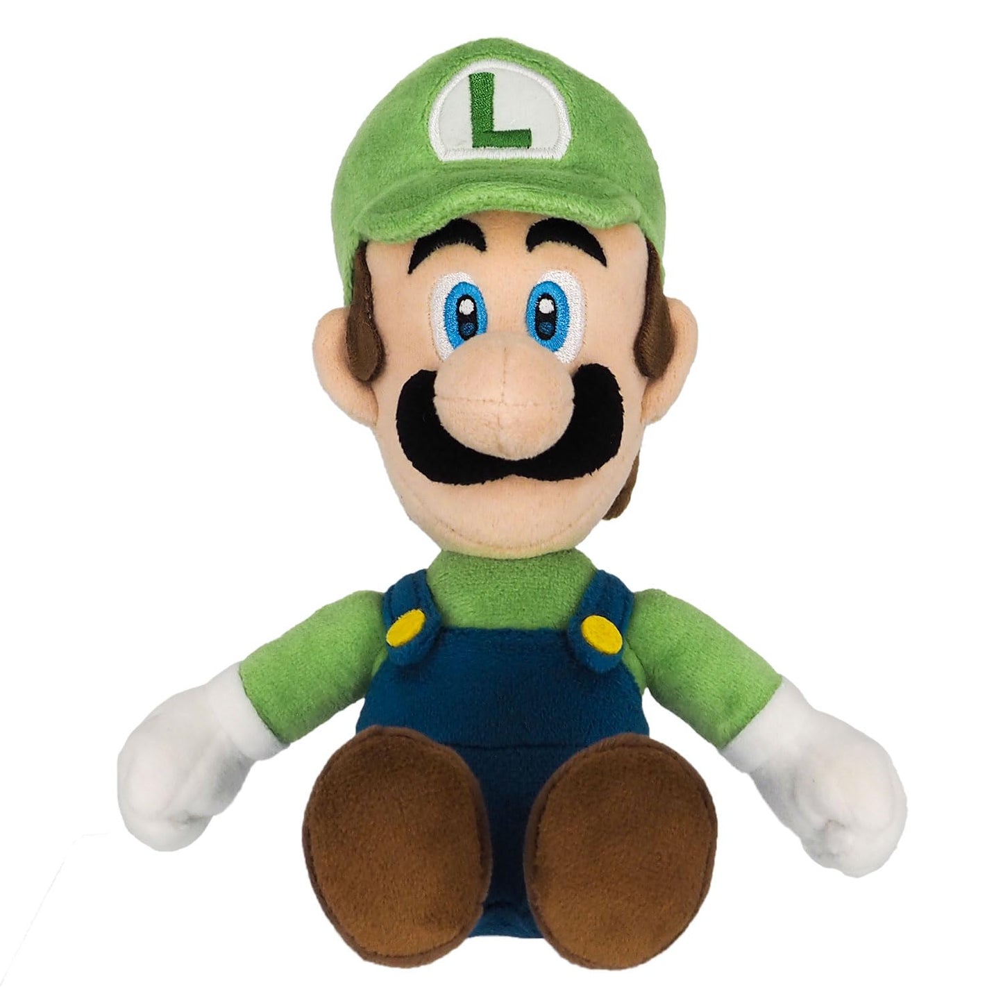 Sanei Super Mario All Star Luigi Plush – 10-Inch Collectible