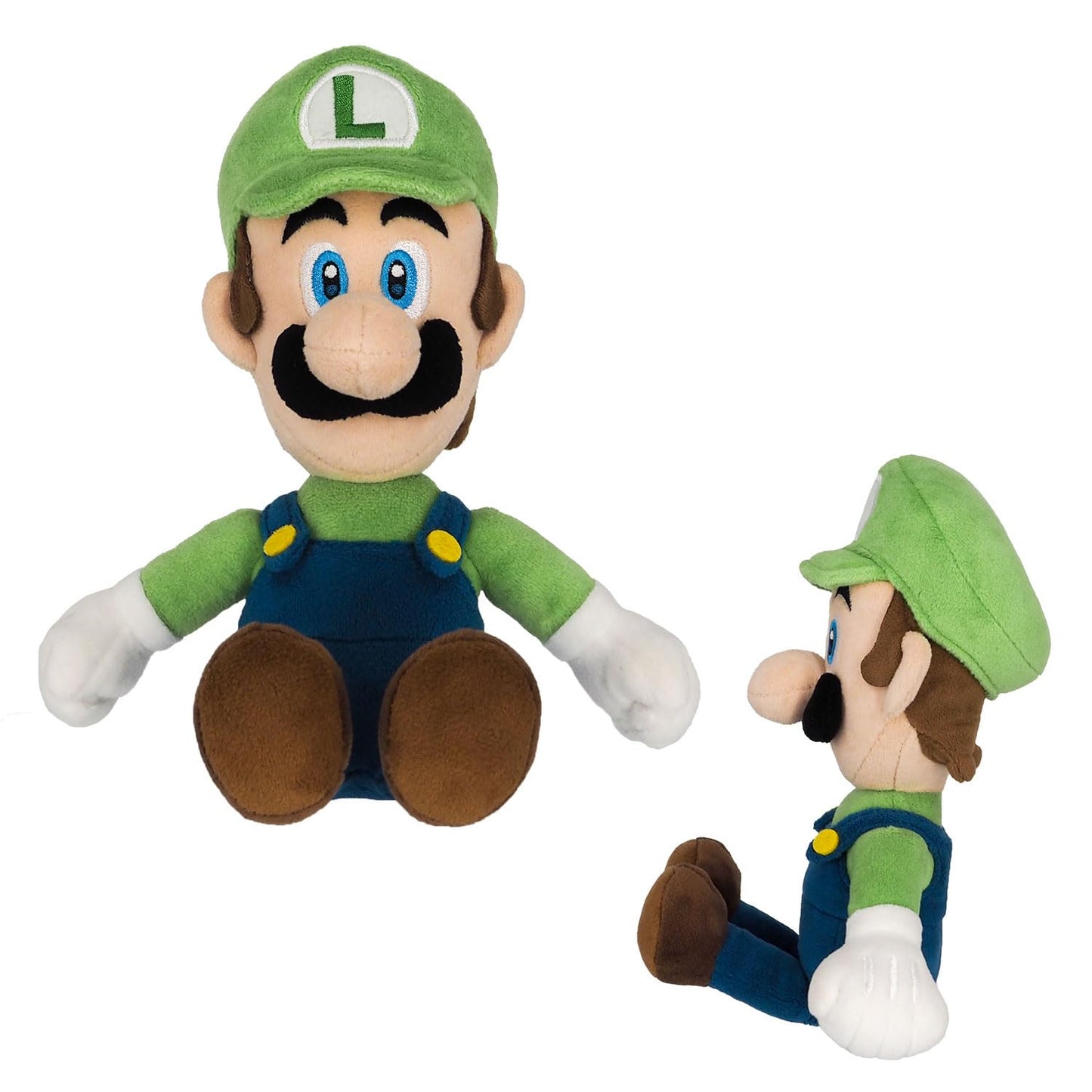 Sanei Super Mario All Star Luigi Plush – 10-Inch Collectible
