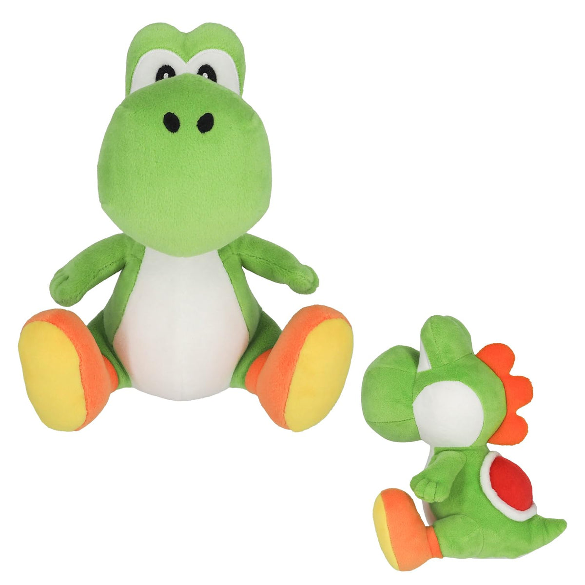 Sanei Yoshi Plush – Super Mario All Star Collection, 8-Inch, Small Green