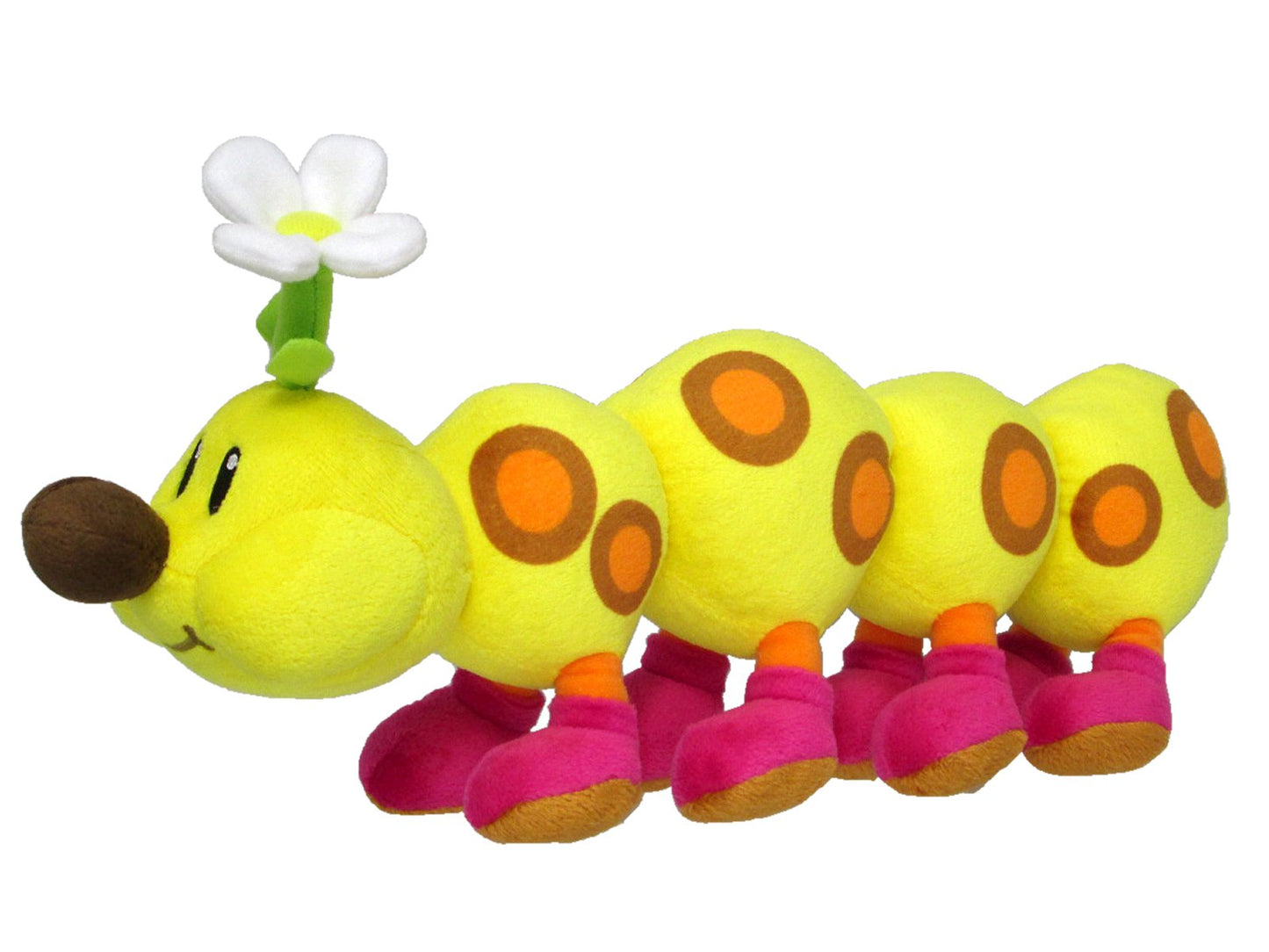 Sanei Super Mario All Star Collection AC26 Wiggler 13-inch Plush - Official Mario Plush by Sanei