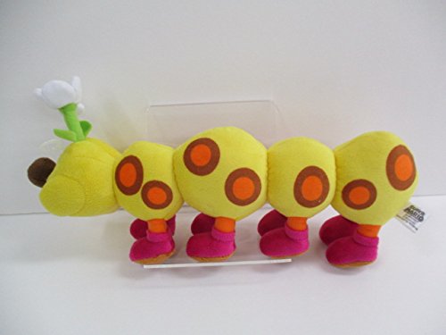 Sanei Super Mario All Star Collection AC26 Wiggler 13-inch Plush - Official Mario Plush by Sanei