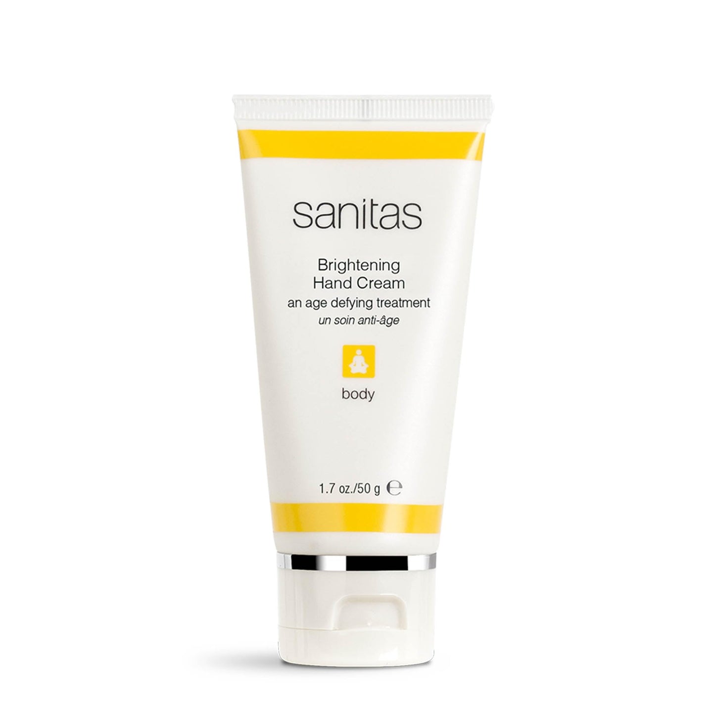 Sanitas Skincare Brightening Hand Cream with Vitamin C – Hydrating Hand Lotion, 1.7 oz