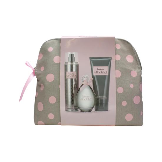 Sarah Jessica Parker Born Lovely Gift Set 10ml EDP Rollerball + Mirror