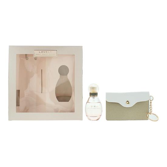 Sarah Jessica Parker Lovely Gift Set 30ml EDP + Gold Shoe Keyring