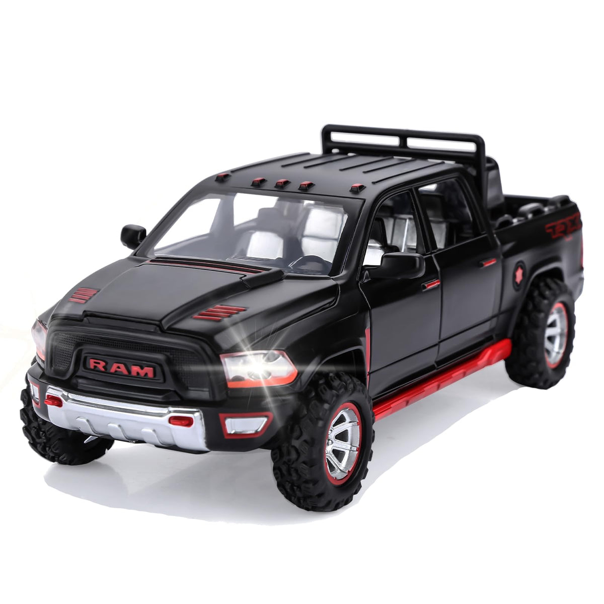 SASBSC Diecast Toy Trucks for Boys 3-8 — Light and Sound Pickup Truck