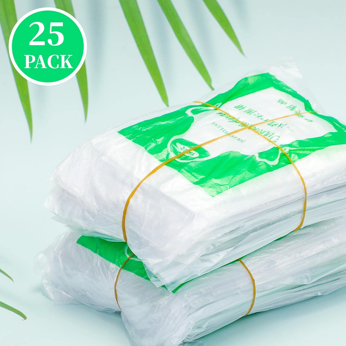 SATINIOR 25-Piece Disposable Kids Aprons – Waterproof Clear Poly Aprons for Painting, Cooking & Crafts