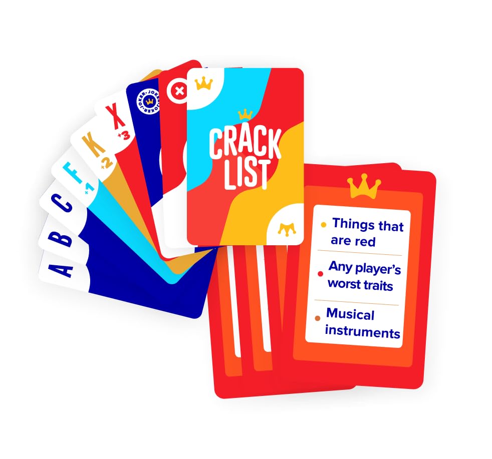 SAVANA Crack List – Hilarious Categories Card Game for 2+ Players