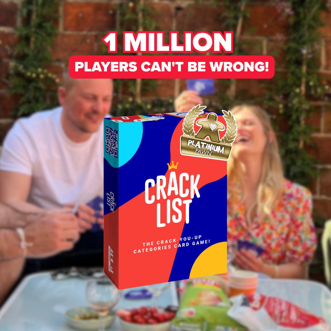 SAVANA Crack List – Hilarious Categories Card Game for 2+ Players