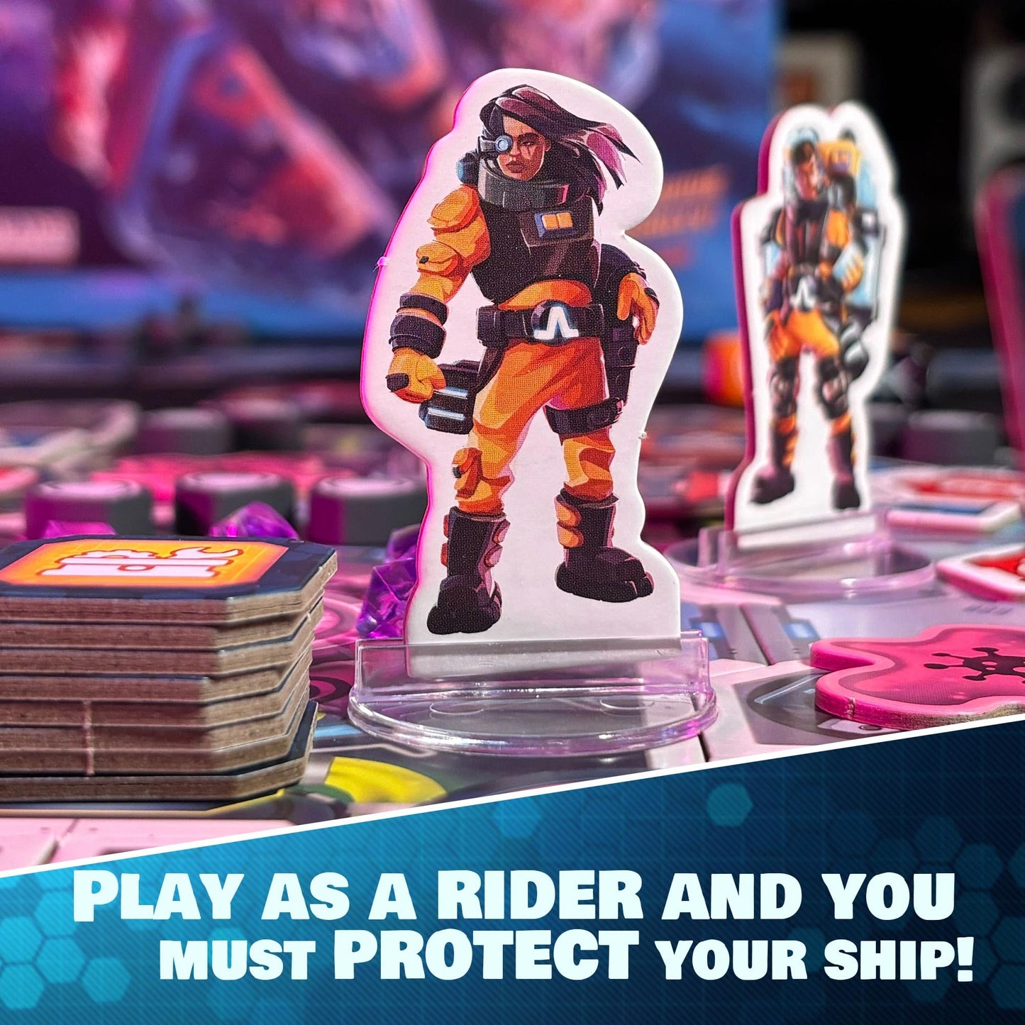 SAVANA Spark Riders 3000 Rider Edition – Sci-Fi Survival Board Game for 1–4 Players