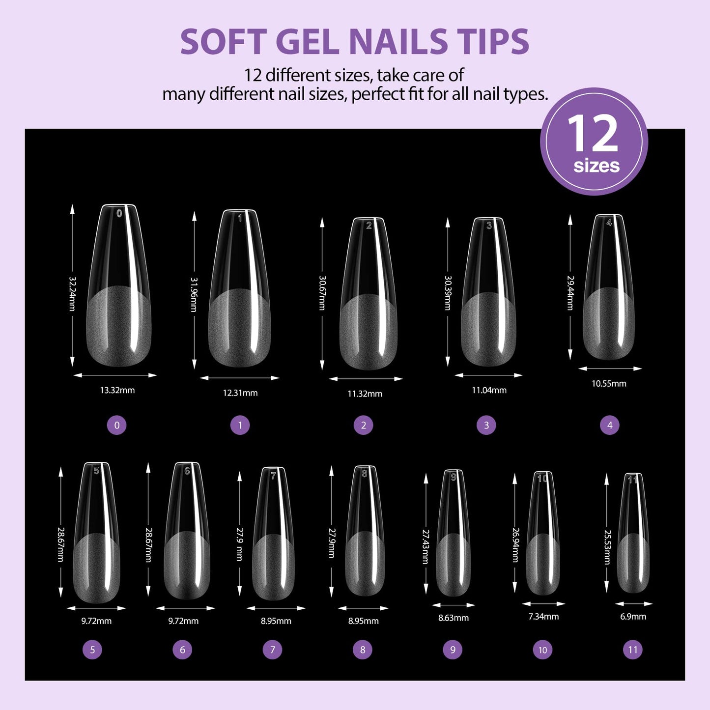 SAVILAND Gel Nail Kit with Drill – All-in-1 Beginner Nail Kit (0.5oz Glue, 500 Tips, Mini Lamp) | At-Home Salon