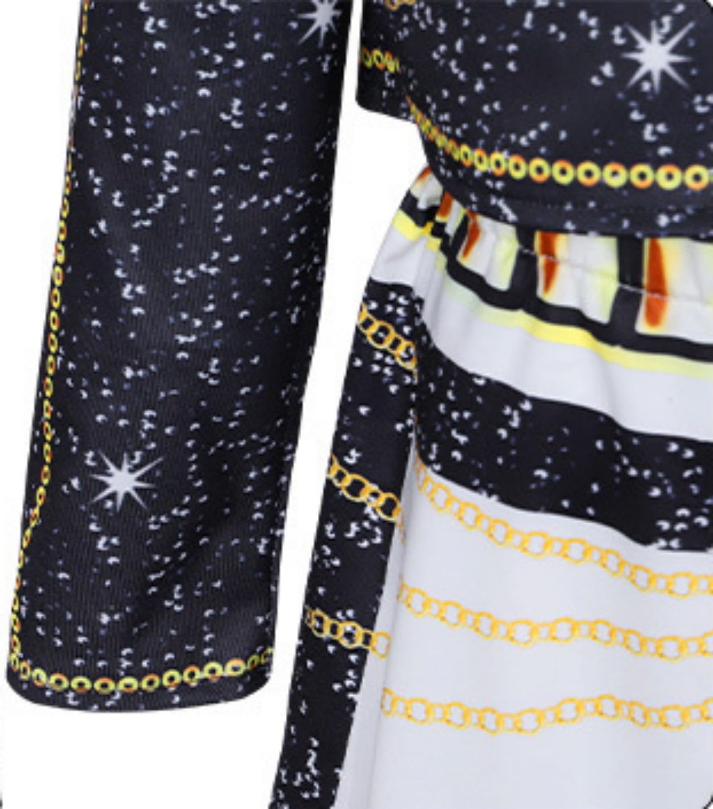 SAVITO Pop Idol Kids Cosplay Costume for Ages 3–12 | Black B, 120cm