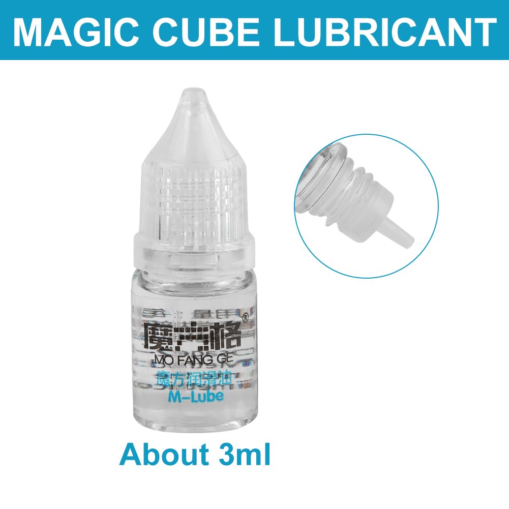 Saycker Speed Cube Lube – 3ml Silicone Oil Lubricant for Speed Cubing