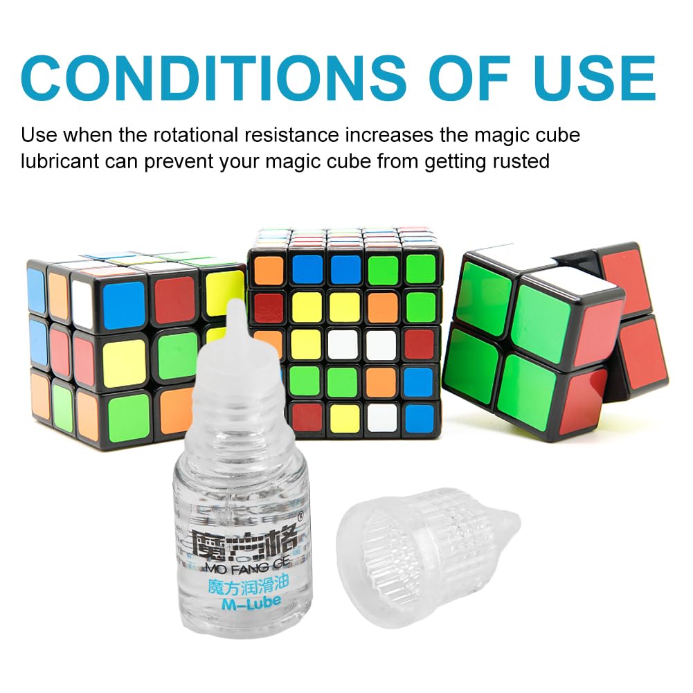 Saycker Speed Cube Lube – 3ml Silicone Oil Lubricant for Speed Cubing