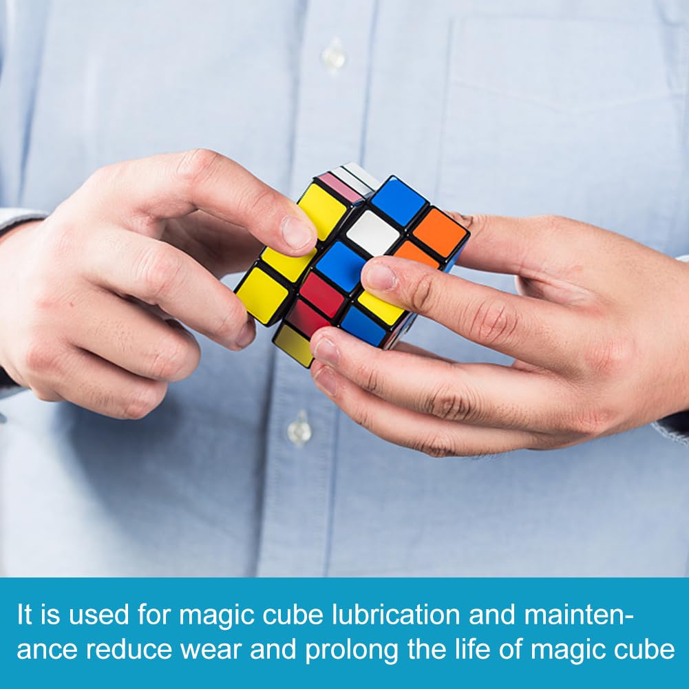 Saycker Speed Cube Lube – 3ml Silicone Oil Lubricant for Speed Cubing