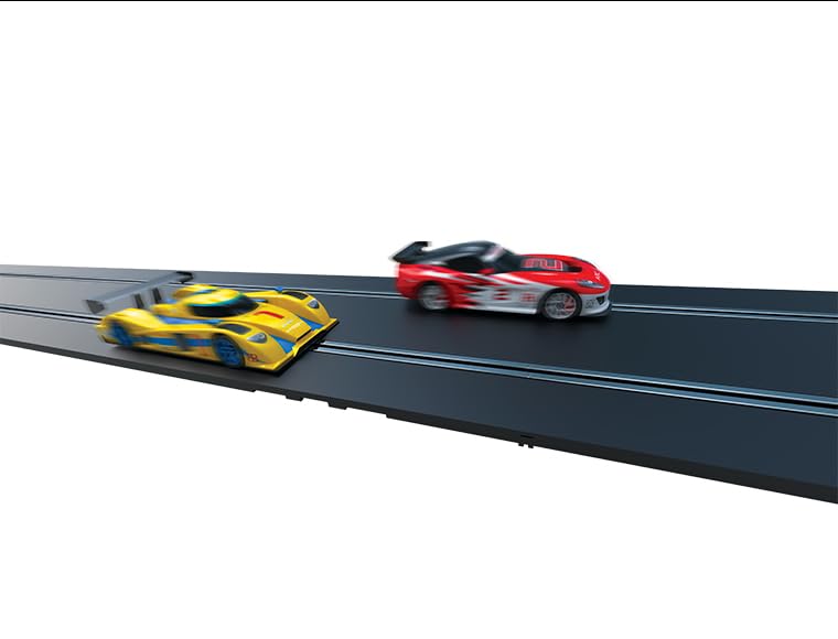 Scalextric Extension Pack 5 1:32 Scale – 8 Standard Straights (C8554), White