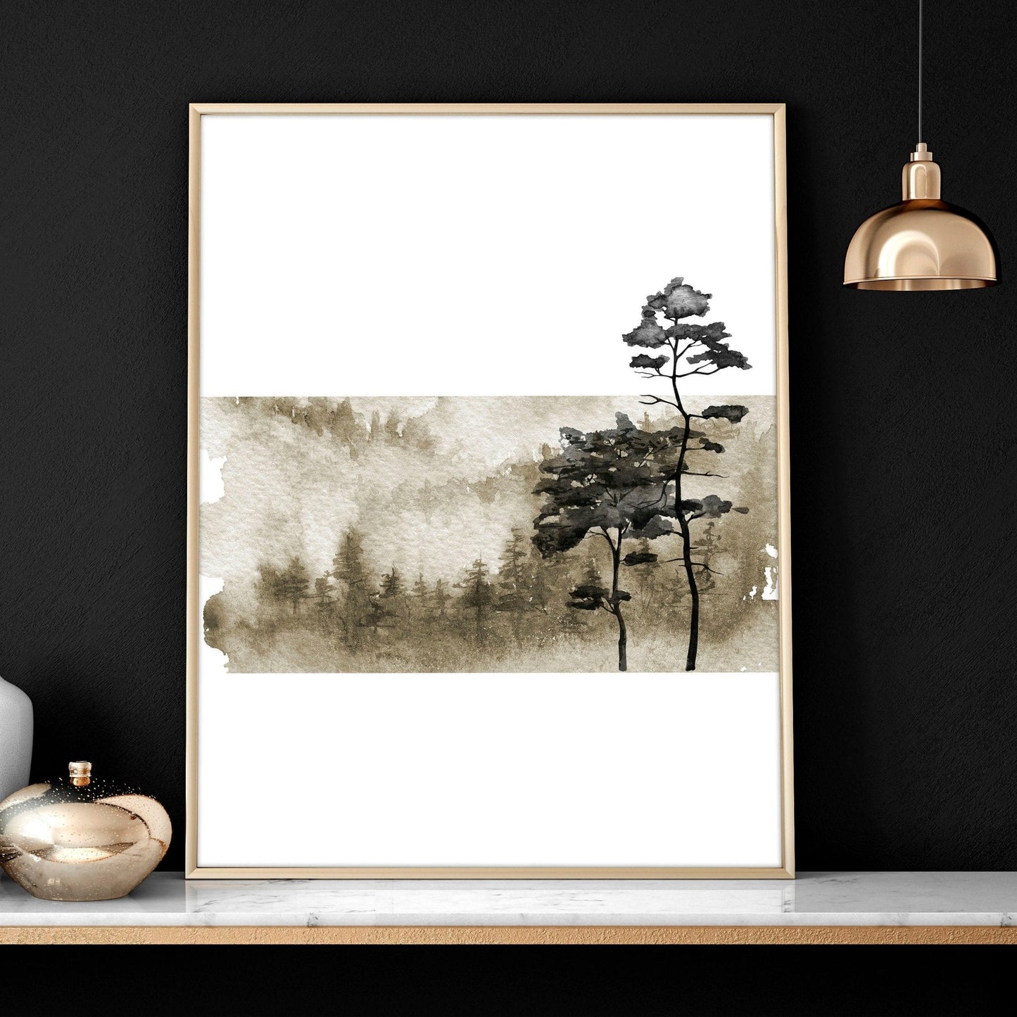 Prints for the office | Set of 3 Scandinavian wall art