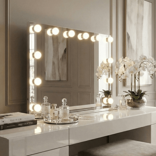 Scarlett Large Hollywood Mirror 100x70cm