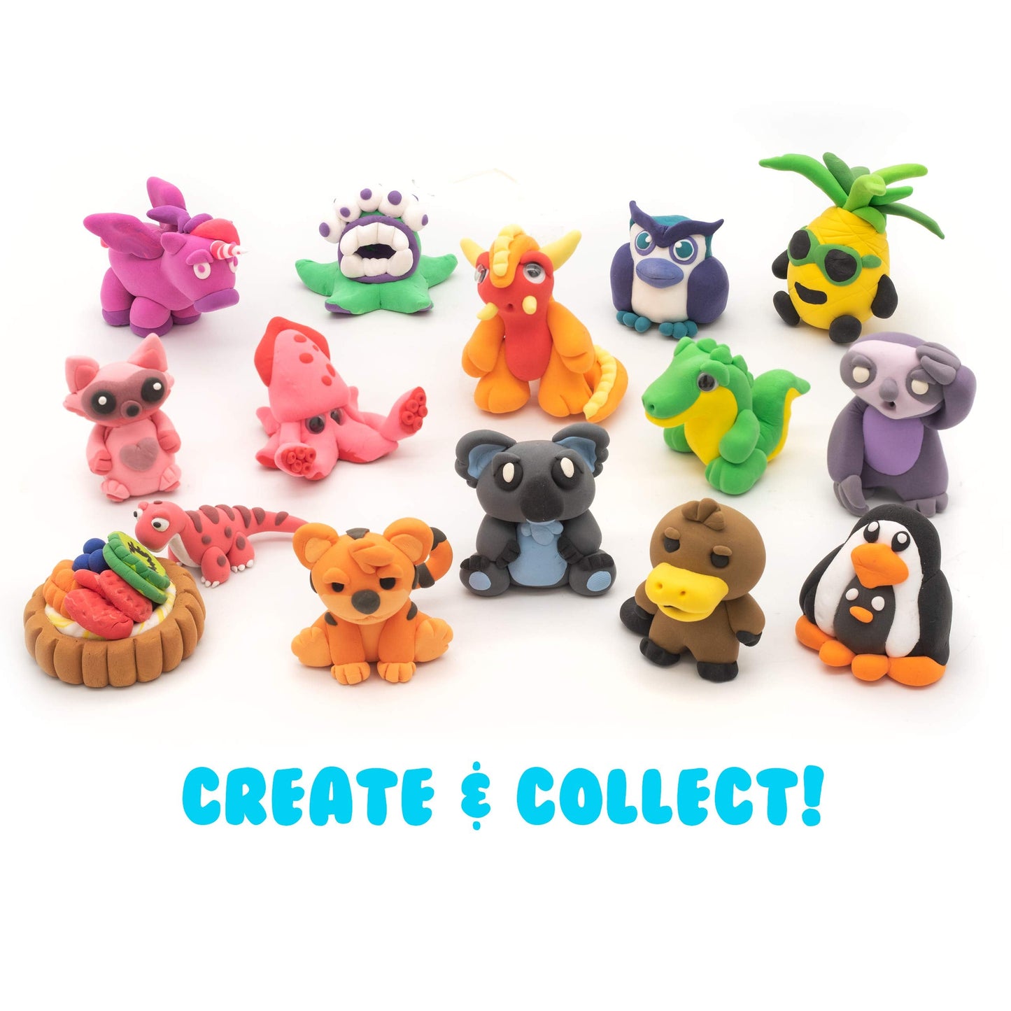 Scentco Air Dough - 60 Color Bags Ultra-Light, Non-Toxic Modeling Clay in Bucket with Tools & Tutorials