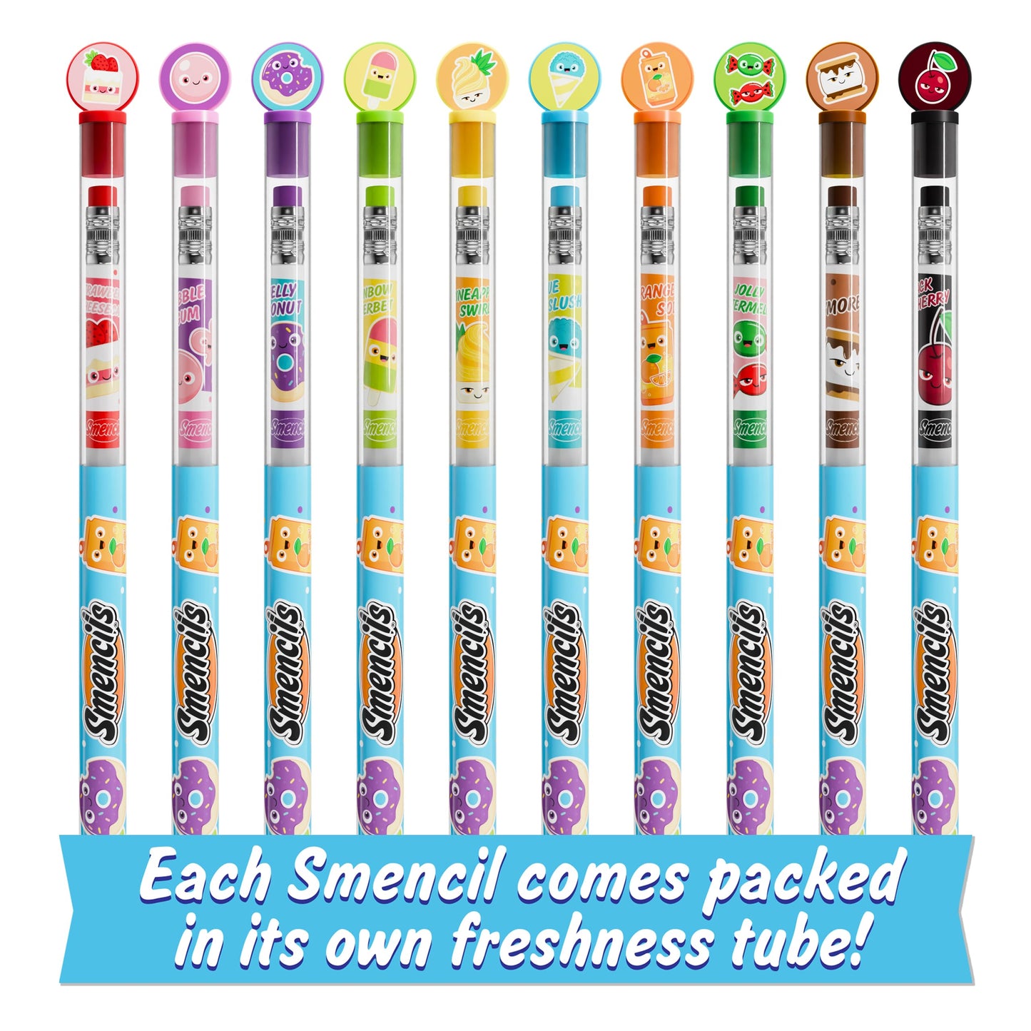 Scentco Graphite Smencils (2 Pack) – Gourmet Scented HB #2 Pencils, 20 Count