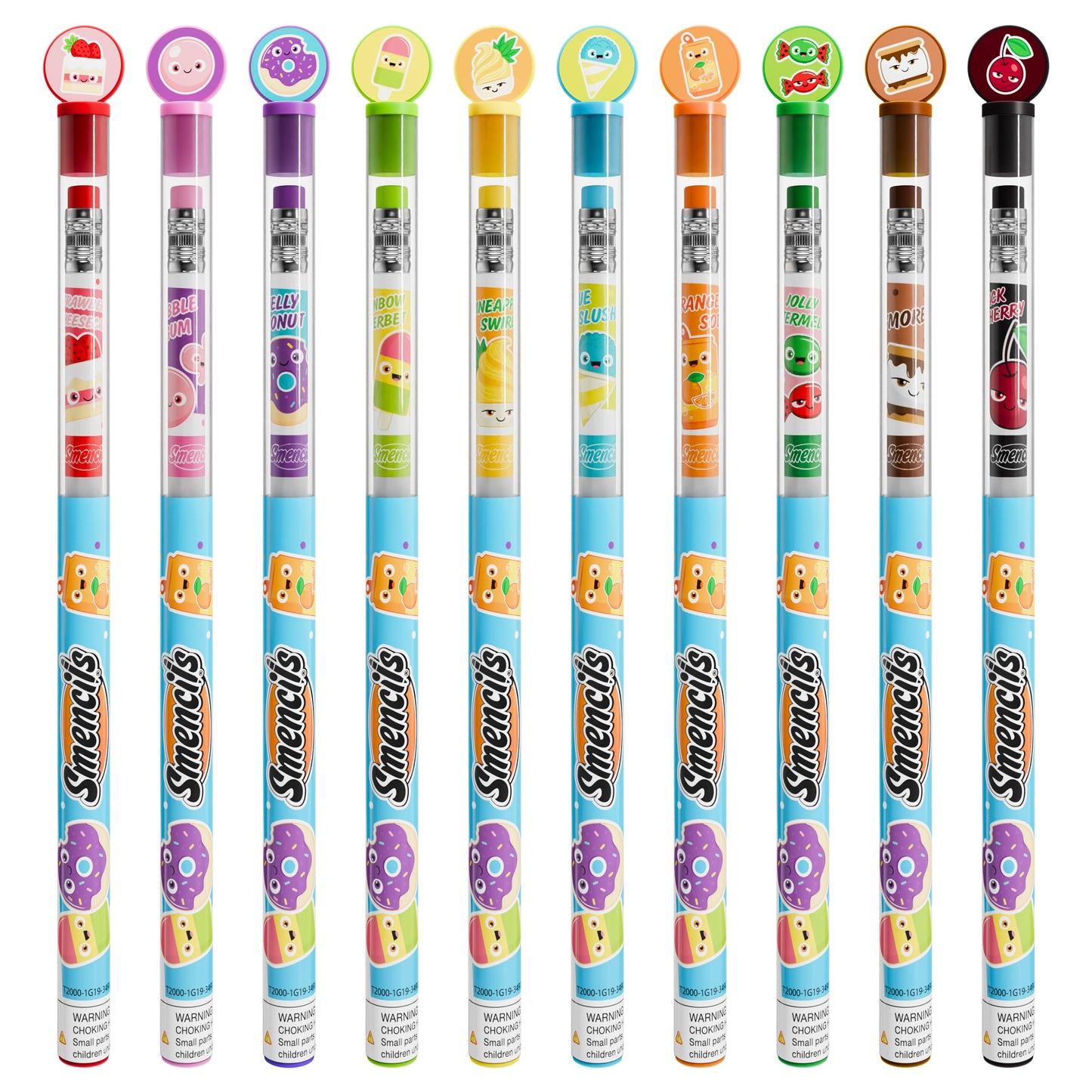 Scentco Graphite Smencils (2 Pack) – Gourmet Scented HB #2 Pencils, 20 Count