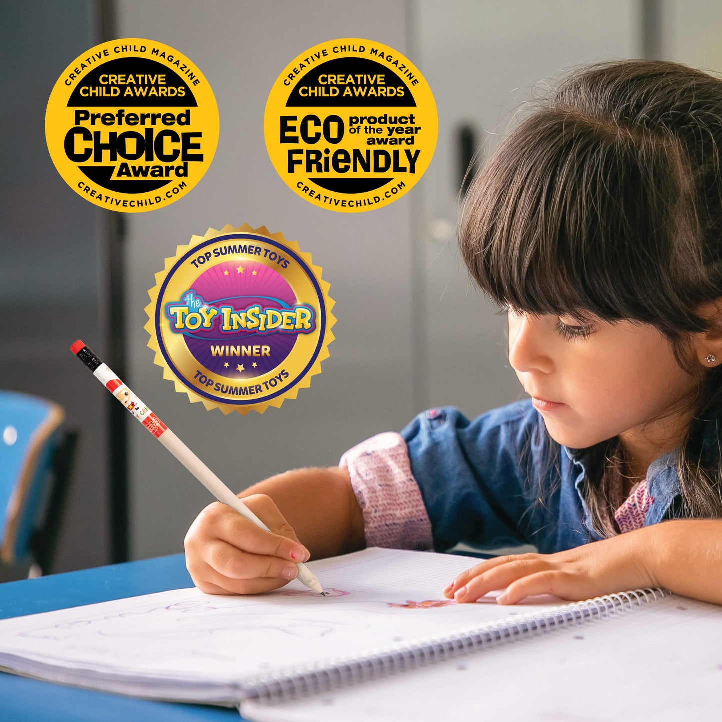Scentco Holiday Smencils (2 Pack) – HB No.2 Scented Pencils for Kids | Stocking Stuffers & Classroom Rewards