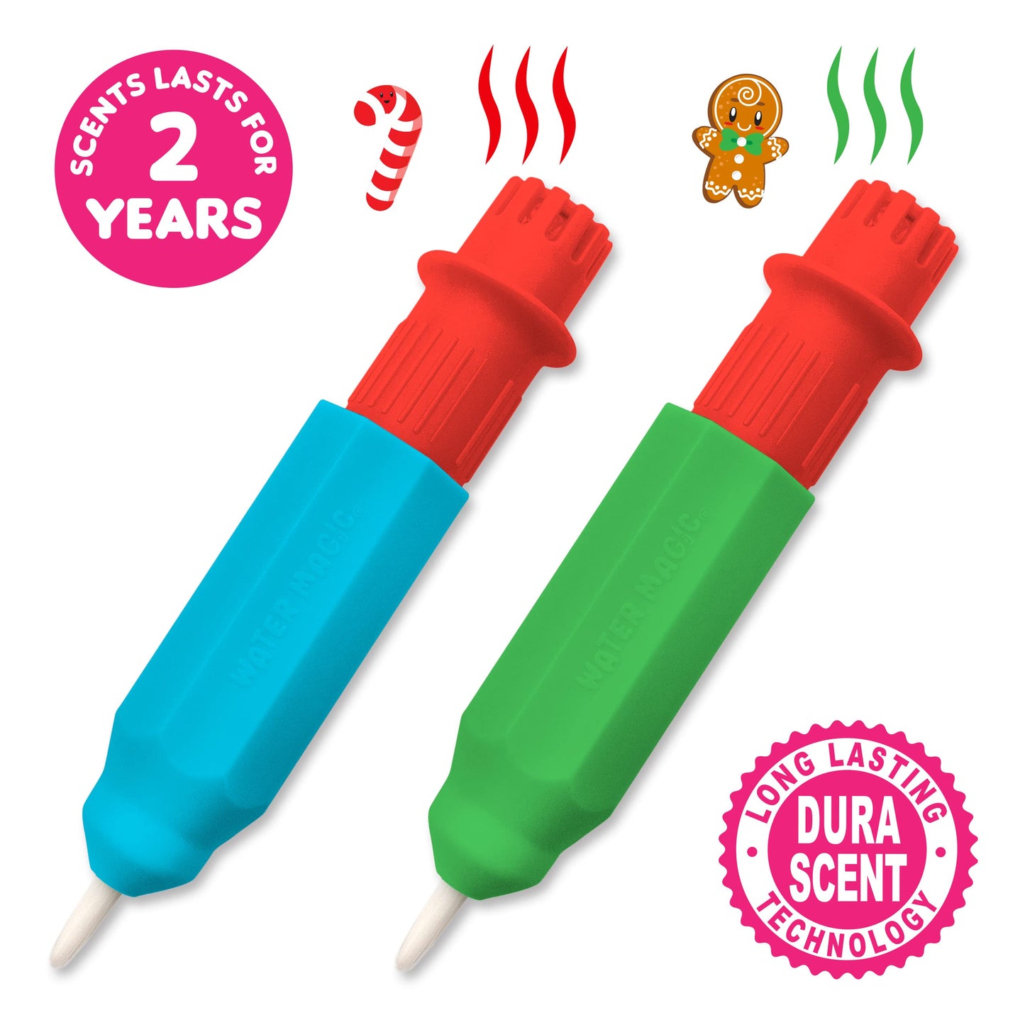 Scentco Holiday Water Magic 2 Pack: Candy Cane & Gingerbread