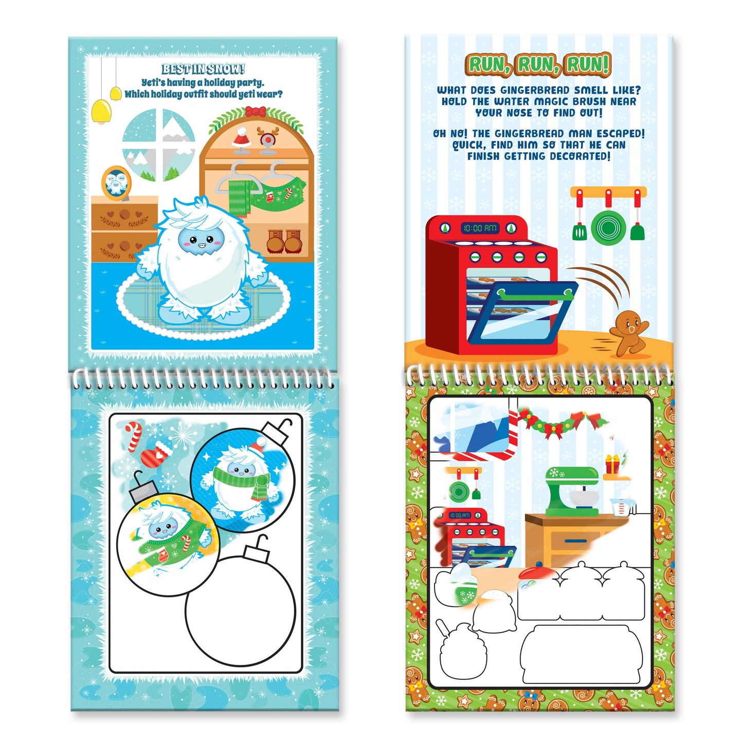 Scentco Holiday Water Magic 2 Pack: Candy Cane & Gingerbread