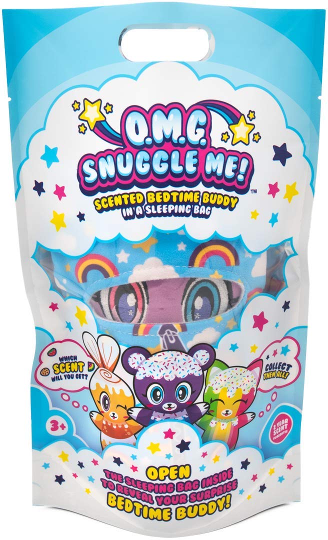 Scentco OMG Snuggle Me! 10-Inch Scented Bedtime Buddies — Sleeping Bag Mystery Plush