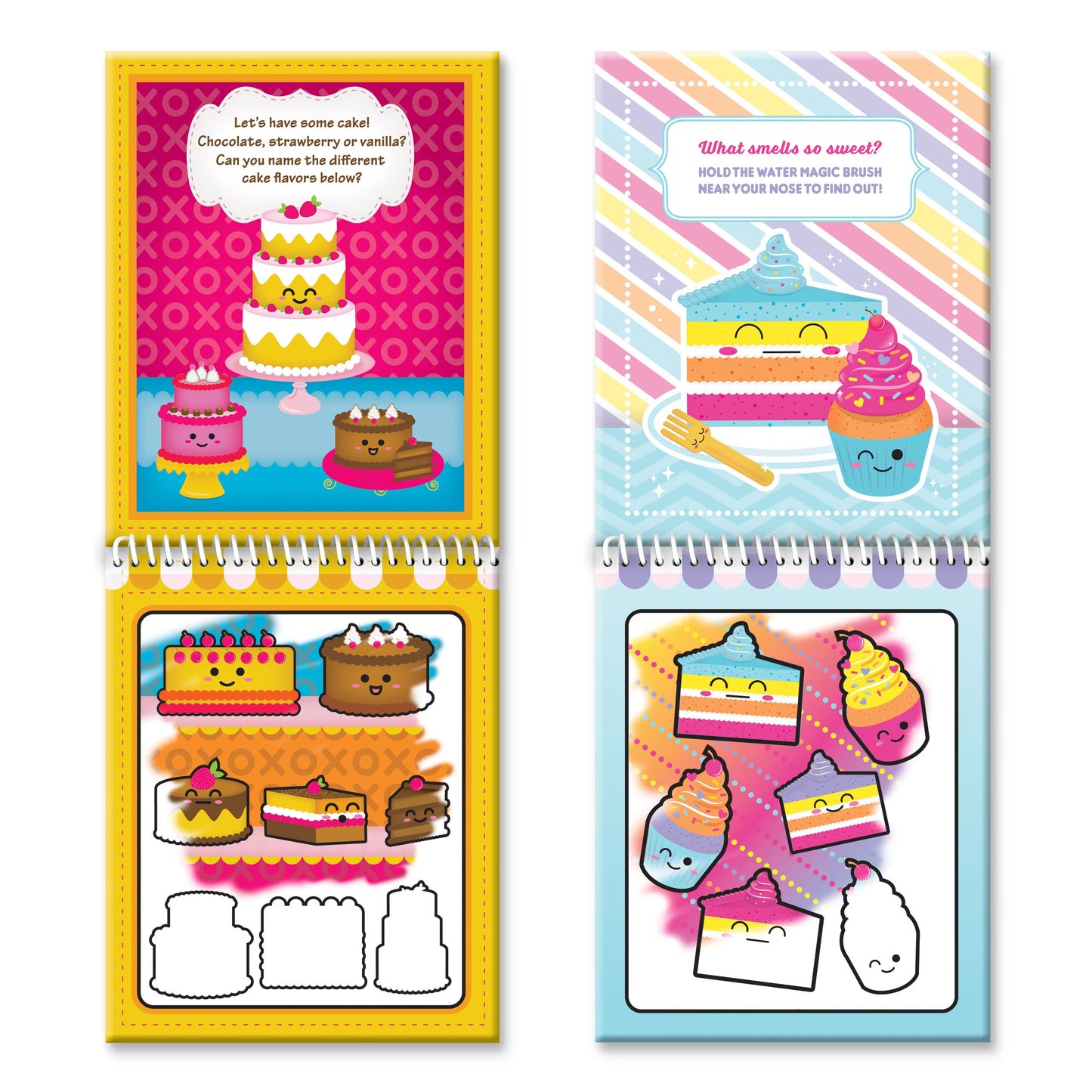 Scentco Water Magic – Gourmet Scented Water Reveal Activity Books | No Mess, All Fun