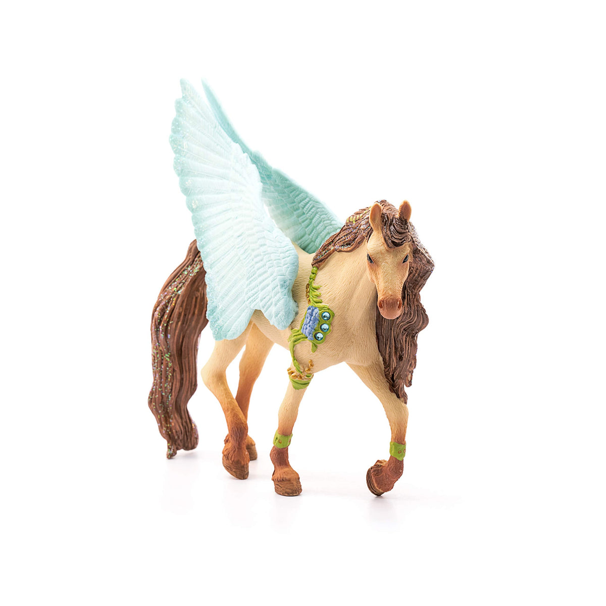 Schleich bayala Decorated Pegasus Stallion Toy – Realistic Play Figure for Ages 5+