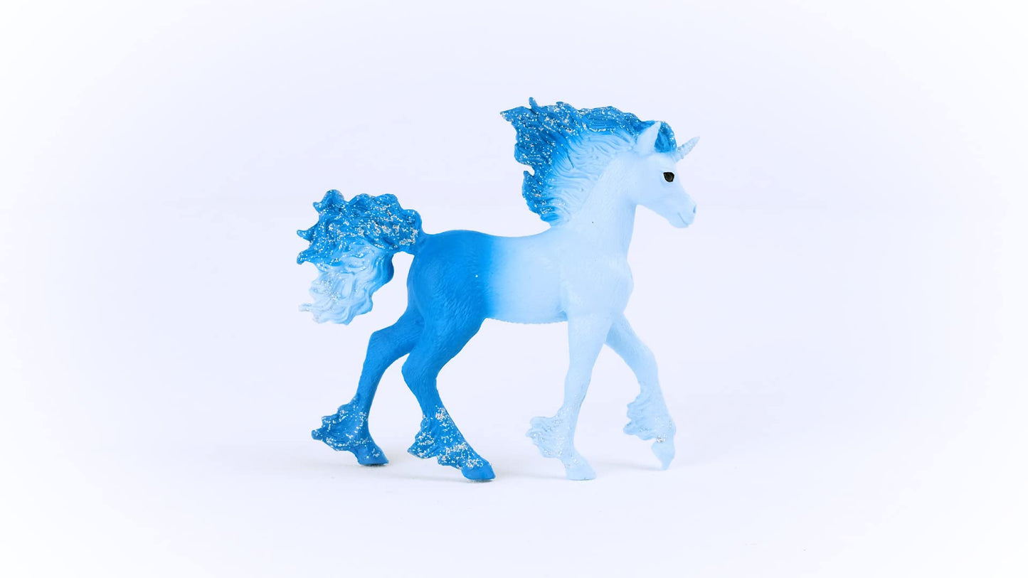 Schleich Bayala Elementa Water Flame Baby Unicorn – Fantasy Toy for Kids Aged 5+