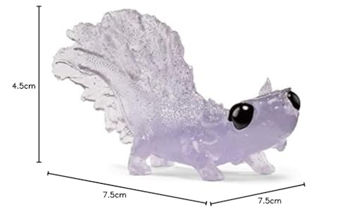 Schleich Bayala 3-Pack Colorful Axolotl Figurine Set | Mermaid Mythical Creatures for Kids 5+